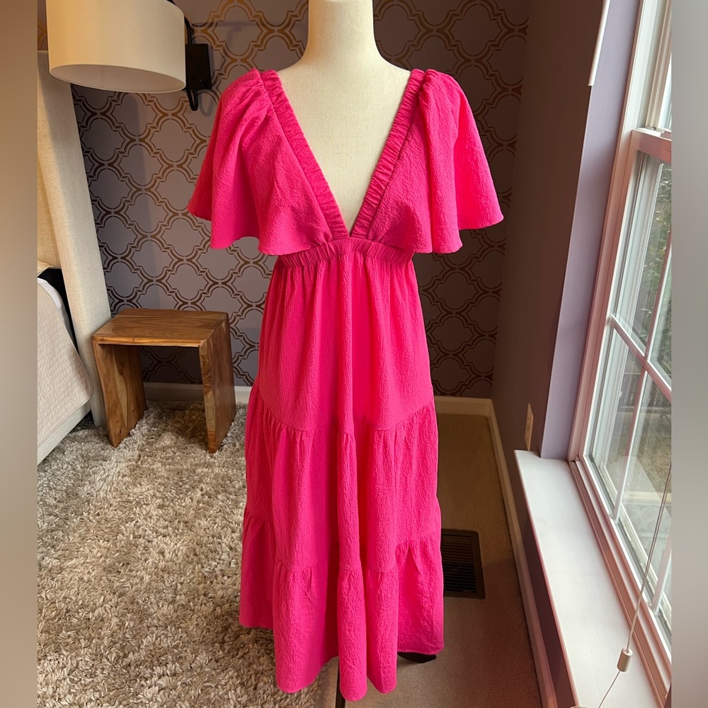 Beautiful Pink Maxi Dress